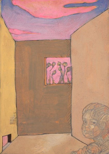 Boîte VI - 13x18 - tempera